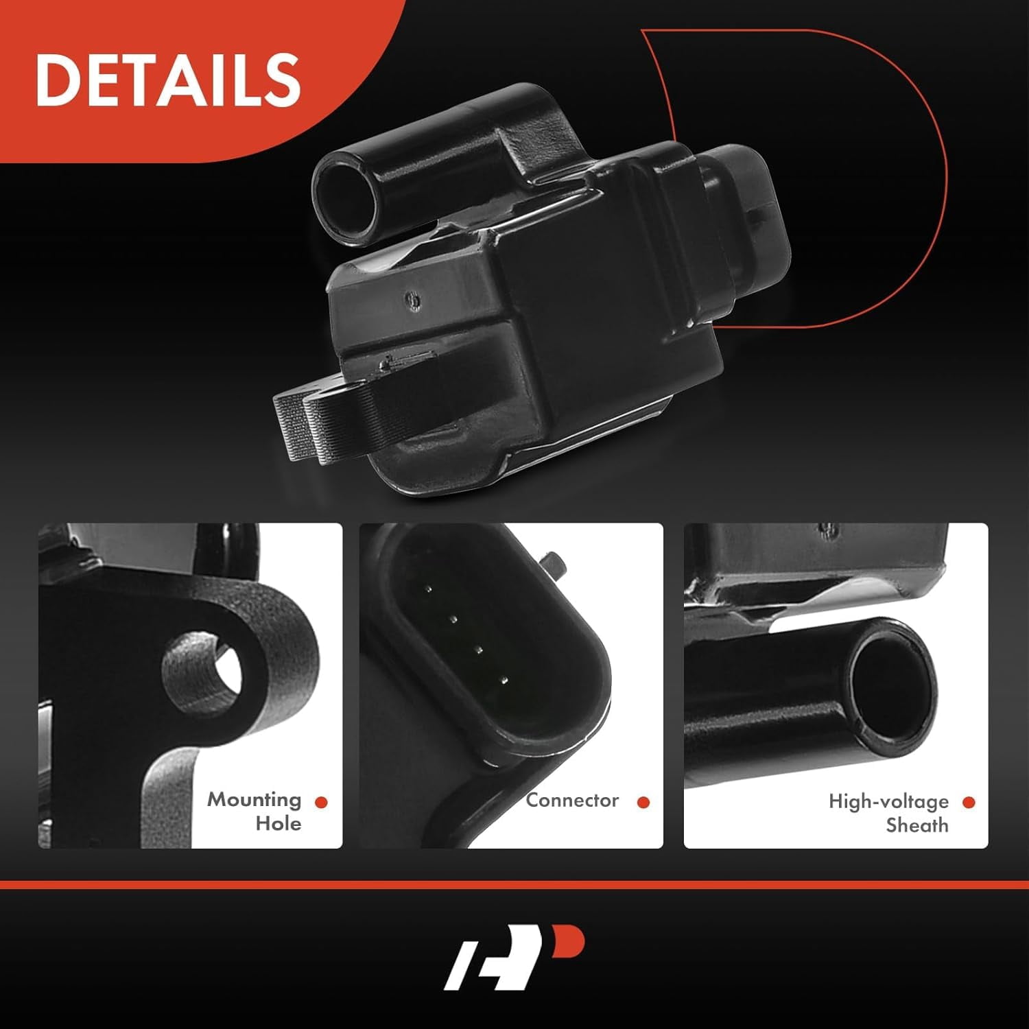 A-Premium Ignition Coil Pack Replacement for Chevrolet Silverado 1500 2500 3500 Tahoe Trailblazer GMC Workhorse Hummer Mercruiser Cadillac 8-PC Set Fits select: 2003-2006 CHEVROLET SILVERADO K1500