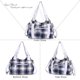 thumbnail image 3 of Bolso de mano Angel Barcelo Roomy Fashion Hobo de piel lavada azul, 3 of 6