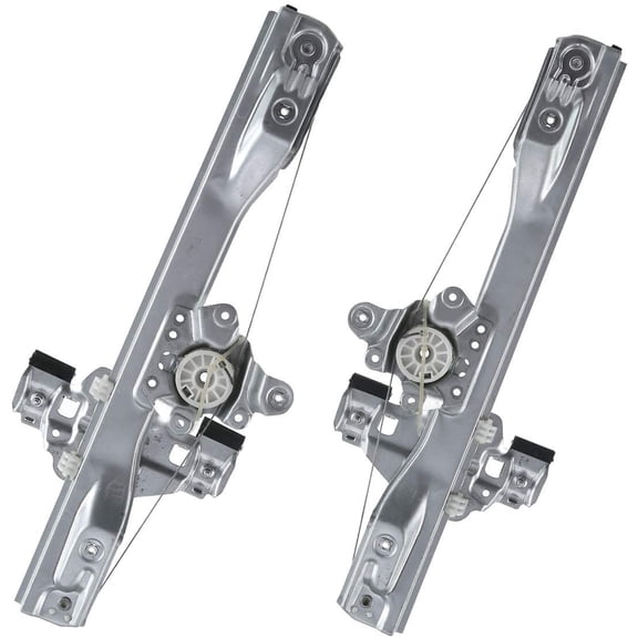 A-Premium Electric Power Window Regulator Without Motor Replacement for Chevrolet Cruze 2011-2012 Rear Side 2-PC