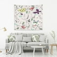thumbnail image 5 of Butterfly Cartoon Tapestry Aesthetic Tapestry Wall Hanging 60" x 40" Inches Home Decor Gifts, 5 of 6