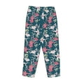 thumbnail image 5 of Daiia Lilies Flowers Women's Sleep Pant with Pockets and Drawstring,Pajama Pants-X-Large, 5 of 9