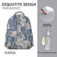 thumbnail image 3 of Boho Floral Students Backpack Durable School Bag with Watercolor Flower Pattern and Adjustable Straps for Student and Student, 3 of 6