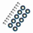 thumbnail image 4 of Tornillo decorativo para marco de matrícula, junta y perno M6 para modificación de coche (colorido), 4 of 14
