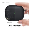 thumbnail image 3 of Funda Elago Liquid Hybrid para AirPods de tercera generación con llavero, color negro, 3 of 9