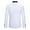White, variant on IROINNID Men's Long Sleeve V-Neck Blazer Turndown Lapel Hip-Length Button Jacket Solid Color Comfy Slim Single-row One-button Contrasting Color Fashion Suit Coat