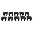 thumbnail image 2 of 10 Pieces Outdoor Patio Furniture Clips, Rattan Furniture Alignment Connector Wicker Sectional Couch Sofa Funiture Clips Wicker Sofa Fastener Clamp for Patio Couch Chair Connection, 2 of 7