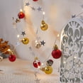 thumbnail image 4 of ZOELNIC 6.67FT 20Leds Christmas Garland String Lights, Christmas Ball Bell Lights Battery Operated Indoor Outdoor Christmas Tree New Year Holiday Party Decoration, 4 of 9