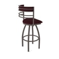 thumbnail image 2 of 860 Hunter 36" Swivel Bar Stool with Bronze Finish and Canter Bordeaux Seat and Back, 2 of 5