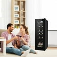 thumbnail image 2 of Winado Compact Mini Wine Fridge 12 Bottle Capacity, Digital Control, Glass Door, 2 of 9