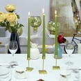 thumbnail image 4 of 12 Inch Sage Green Taper Candles, 4 of 5
