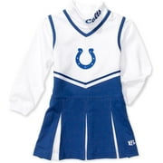 NFL - Toddler Girls' Cheerleader Dress, Colts