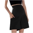 thumbnail image 2 of pstuiky Maternity Shorts Athletic Plus Size High Waist Stretch Breathable Adjustable Waistband Casual Wear Pregnancy Pants Maternity Clothes for Women, 2 of 5