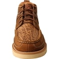 thumbnail image 5 of Men's Twisted X MCA0043 4" Wedge Sole Ankle Boot Distressed Saddle/Cognac Full Grain Leather, 5 of 6
