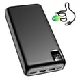 thumbnail image 4 of Morfec 50000mAh Power Bank 30W PD Fast Charging Portable Charger with Output 4-Output High Capacity External Battery Pack with LED Digital Display for iPhone, Android Cell Phone, 4 of 7