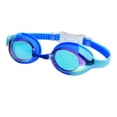 thumbnail image 4 of Gafas de natación perfecl para niños silicona suave visión clara Azul electrochapado, 4 of 8