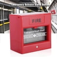thumbnail image 2 of Kearding Botón de alarma de incendio de emergencia, interruptor de rotura de cristal de seguridad, advertencia de seguridad de fábrica Electrónica, 2 of 6