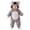 /c69Grey75, variant on CUZIBR Girl Halloween Boy Fuzzy Cat Onesie With Gloves Leg Warmer Animal Romper Bodysuit Hooded Zip Up Long Sleeve Funny Dress-up Party Clothes,White,3-6 Months