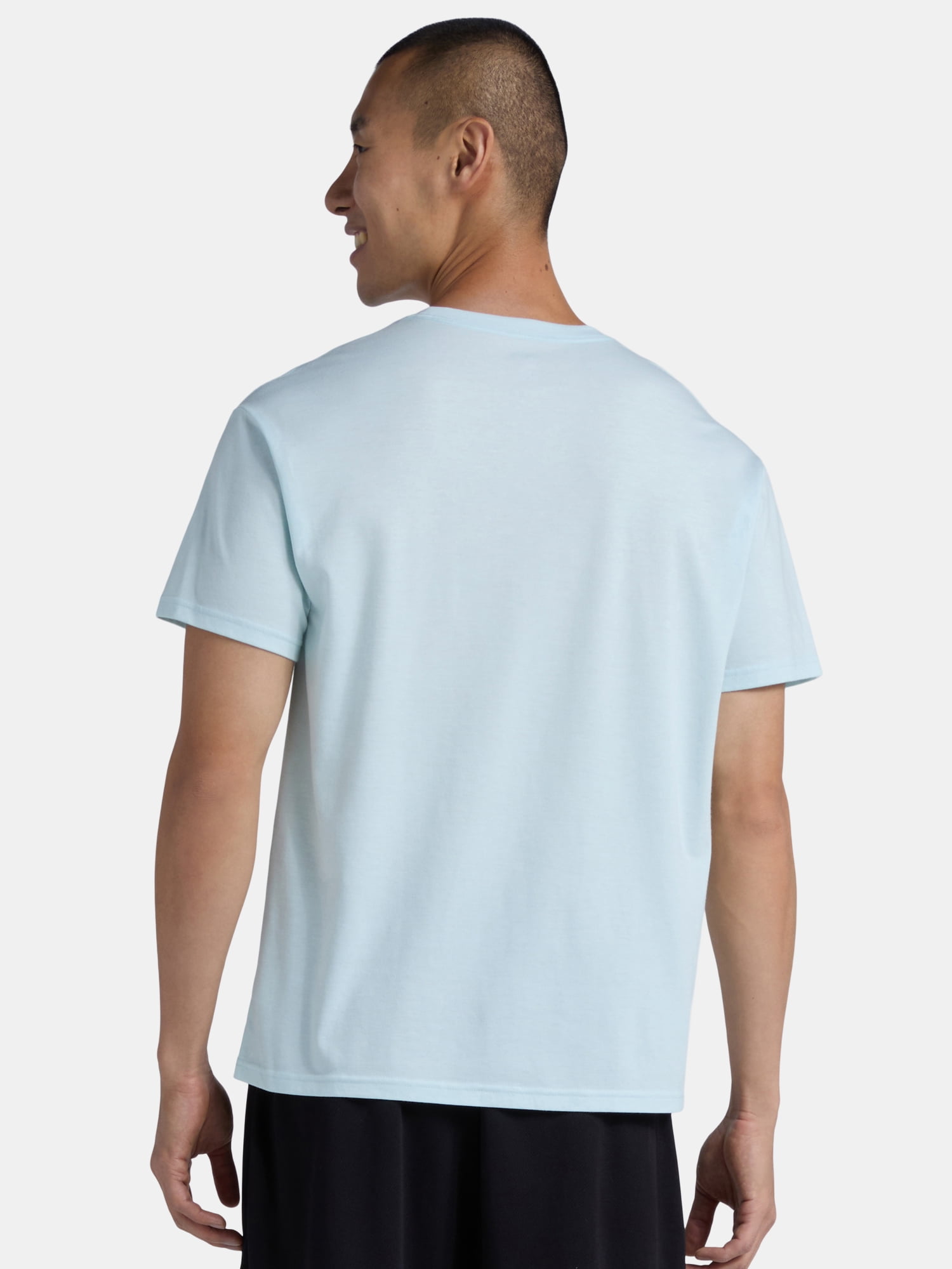 Athletic Works Men's and Big Men's Tri Blend Tee, Sizes XS-4XLT