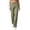 *Green, variant on VBVC Women's Straight Leg Work Pants , Button Fly Travel Trousers For Women , Ladies' Athletic Hiking Pants with Pockets, Black , S-3XL