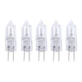 thumbnail image 1 of 20 bombillas halógenas de cristal de 20 W y 12 V con base G4 y dos pines para iluminación de armarios y focos., 1 of 7