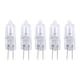 thumbnail image 1 of 20 PCS 20W 12V G4 Base Bi-Pin Lámpara de cristal Bulbos de halógeno para el foco de iluminación del gabinete, 1 of 7