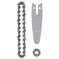 thumbnail image 1 of Inch Chainsaw Guide Plate,129mm Chainsaw Guide Plate Chainsaw Sprocket Chainsaw Chain User-Friendly Design, 1 of 14