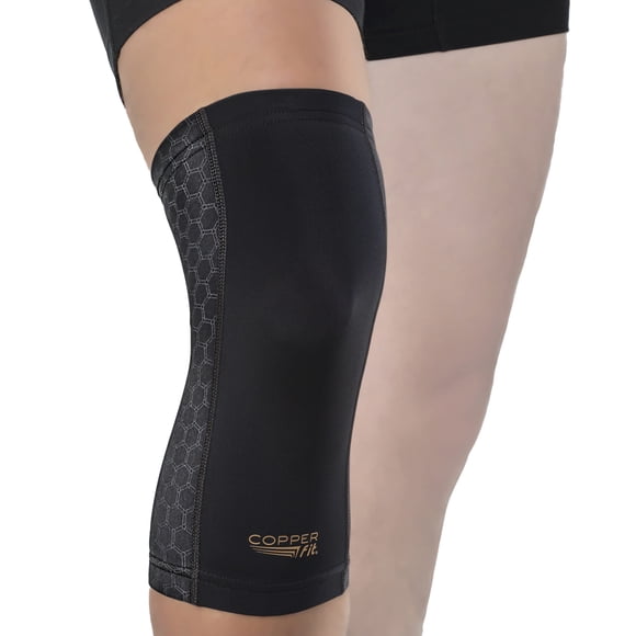 Manguito de compresión para rodilla, color cobre, Freedom, unisex, talla grande