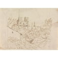 thumbnail image 2 of Henry Swinburne 18x14 Gold Ornate Wood Frame and Double Matted Museum Art Print Titled - Blois Cathedral, France, 2 of 4