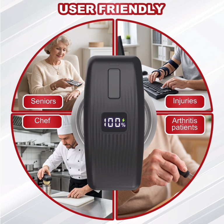 Suodoka Electric Can Opener USB Rechargeable With LED photo 7