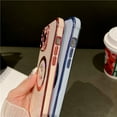 thumbnail image 4 of For iPhone 15 Pro Max Luxury Magsafe Magnetic Flowers Plating Frame Phone Case For iPhone 11 12 13 14 Plus Soft Protective Cover YXQ, 4 of 7