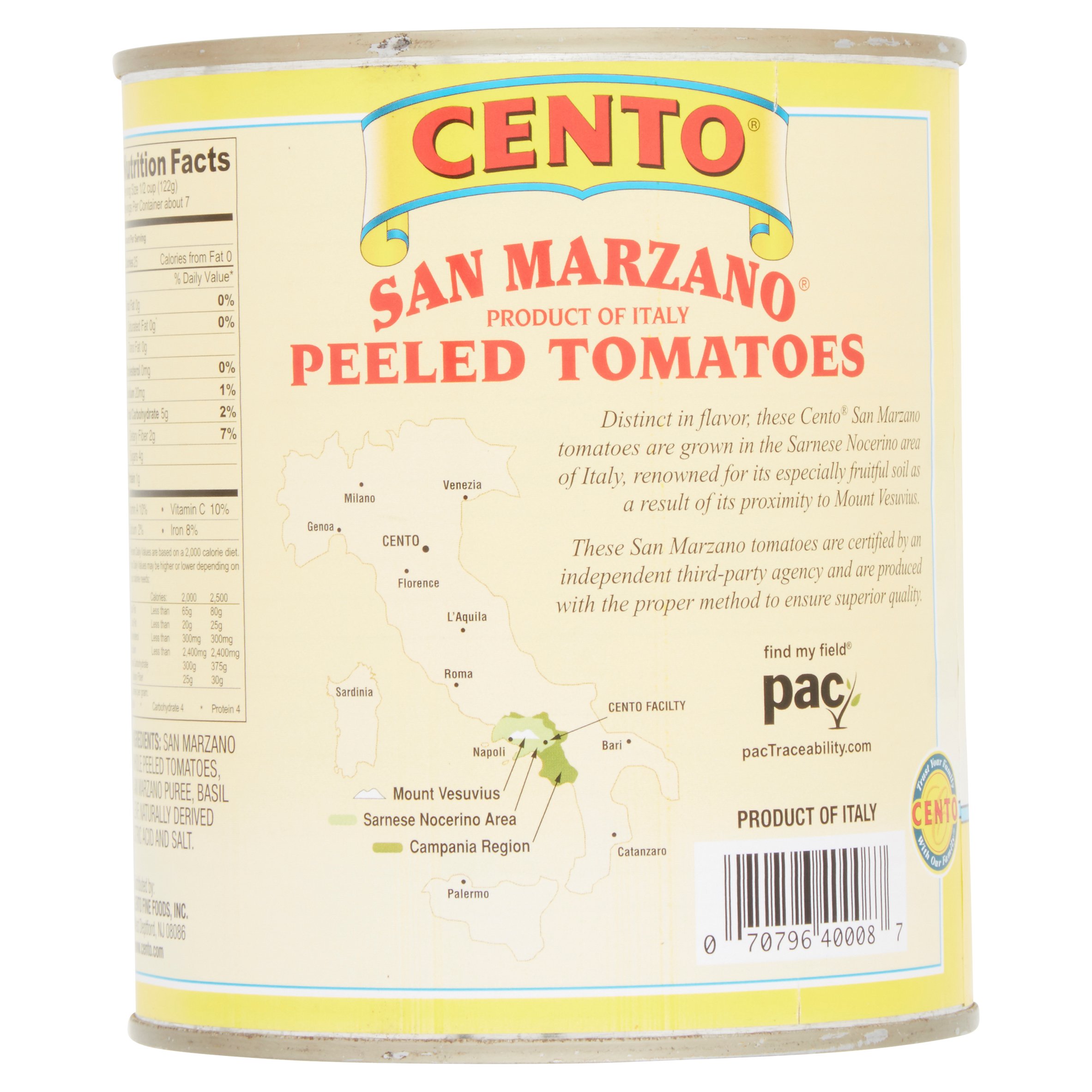 Cento San Marzano Peeled Tomatoes, 28 Oz - image 5 of 5