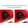 thumbnail image 3 of ZOUSSIQI Safety Helmet Ear Muff, Helmet Protection Earmuff 2pcs Great Protecting Wide Application Easy Installation for Working CA919-14061, 3 of 9