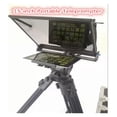 thumbnail image 4 of 15-inch Folding Portable Version Of The Teleprompter For Mobile Phone Tablet News Interview Live Speech Teleprompter ,Easy setup, Desktop controlled, 4 of 5