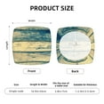thumbnail image 6 of Lsque Retro Wooden Printed Square Couch Cushion Covers, Floral Sofa Cushion Covers Replacement, Stretch Couch Covers for Couch-16.9in, 6 of 9
