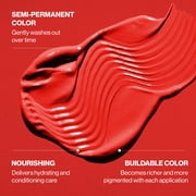 Keracolor Semi Permanent Hair Dye 3 in 1 Clenditioner, Red, 12 fl oz