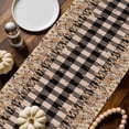 thumbnail image 2 of Fall Pumpkin Table Runner, Autumn Thanksgiving Kitchen Dining Table Decoration for Home Party Decor 13x36 Inches, 2 of 9