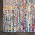 thumbnail image 7 of 8â€™ x 10â€™ Ivory Abstract Striations Area Rug, 7 of 7