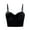 Black, variant on ,Women's Velvet Soft Bustier Crop Top Push up Corset Sexy Stylish Outdoor Top Bras Gold L