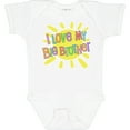 thumbnail image 3 of Inktastic I Love My Big Brother Sun and Rainbow Letters Boys or Girls Baby Bodysuit, 3 of 5