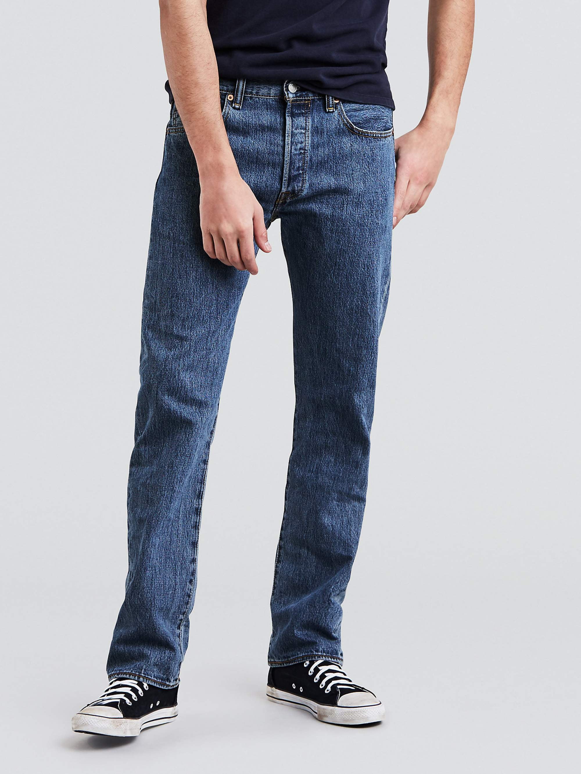 succes Bandiet trog Levi's Men's 501 Original Fit Jeans - Walmart.com