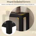 thumbnail image 4 of Noble House Modern Farmhouse Console Table, Elegant Minimalist Design,Black, 4 of 10