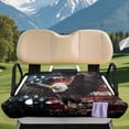 thumbnail image 2 of Bulopur American Flag Golf Cart Seat Covers Easy to Install Golf Cart Towel Seat Covers with 4 Front Pockets& Nonskid Bottom Fits for EZGO, Yamaha, Club Car, 2 of 8