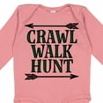 thumbnail image 4 of Inktastic Bow Hunting Crawl Walk Hunt Boys or Girls Long Sleeve Baby Bodysuit, 4 of 5