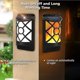 thumbnail image 4 of Luces solares al aire libre a prueba de agua, luces de llama parpadeantes Solar 96 Led montado en la pared para patio de jardín kaili Sencillez, 4 of 4