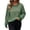 Green-31, variant on Perfectbot Women's Oversized Striped Crewneck Sweatshirt, Relaxed Fit Long Sleeve Pullover Fall Winter Top
