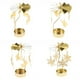 thumbnail image 1 of candeliere de lámpara de té de Navidad chapado en oro, candeliere para bodas, suministros para fiestas de Navidad, luces de humor, soporte para , 4 p Gloria  Candelabro para decoración navideña, 1 of 9