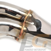 Exhaust Headers 1-5/8 x 2-1/2 inches 304 Stainless Steel Polished for 1988-1999 C1500 C2500 K1500 K2500 Silverado Sierra | 1992-2000 Suburban Tahoe Yukon | 305 350 5.0L 5.7L Small Block V8
