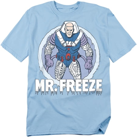 DC Comics T-Shirt Mr Freeze Unisex Graphic Tee For Men & Women