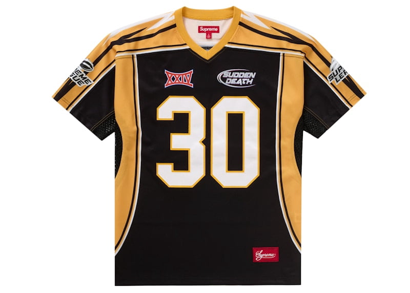 Supreme Men's Sudden Death Football Jersey White, from StockX