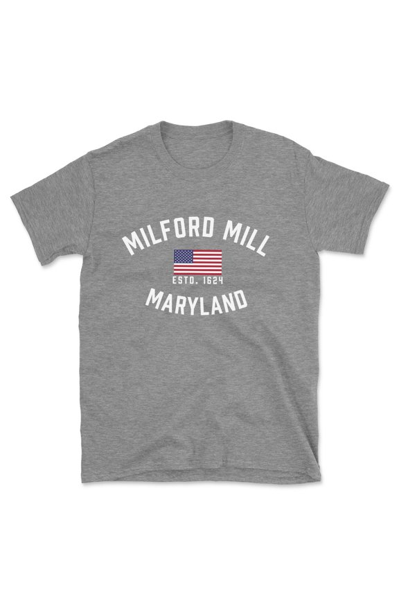 Milford Mill Maryland Patriot Men's Cotton T-Shirt